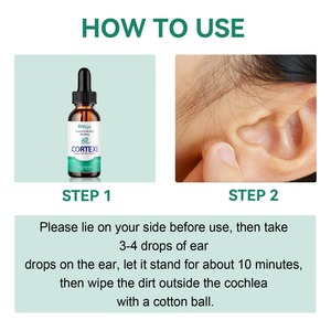 Gocce EELHOE per un'udito sano, puliscono il cerume per alleviare il tinnito e il fastidio posteriore, cura del corpo, gocce per le orecchie. - Product Image 6