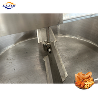 Machine à frire au gaz à chauffage externe robuste pour la production de snacks frits à grande échelle et les usines industrielles de noix