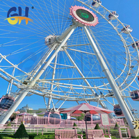 Grande Roue Géante de 50m, 65m, 88m, 101m – Attraction par des Fabricants Chinois Fiables pour Équipements de Manèges de Parcs d'Attractions