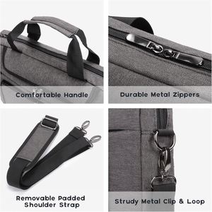 Fábrica BSCI, Nueva Moda 2023, Logotipo Personalizado, Bolso Bandolera Negro con Gran Espacio de Almacenamiento y Capacidad de Expansión, Bolso para Portátil, Venta Caliente - Product Image 5