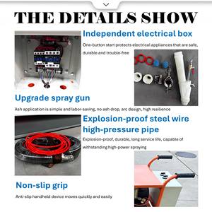 Máquina <span class=keywords><strong>de</strong></span> Pulverización <span class=keywords><strong>de</strong></span> Mortero 911 11KW 250-300m/h, Bomba <span class=keywords><strong>de</strong></span> Alta Eficiencia para Minería, Metalurgia, Carreteras y Puentes, Envío Exprés <span class=keywords><strong>de</strong></span> Un Año - Product Image 4