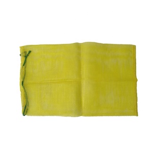 Recyclable heavy duty plastic netted net bag for packing food vegetable fruit