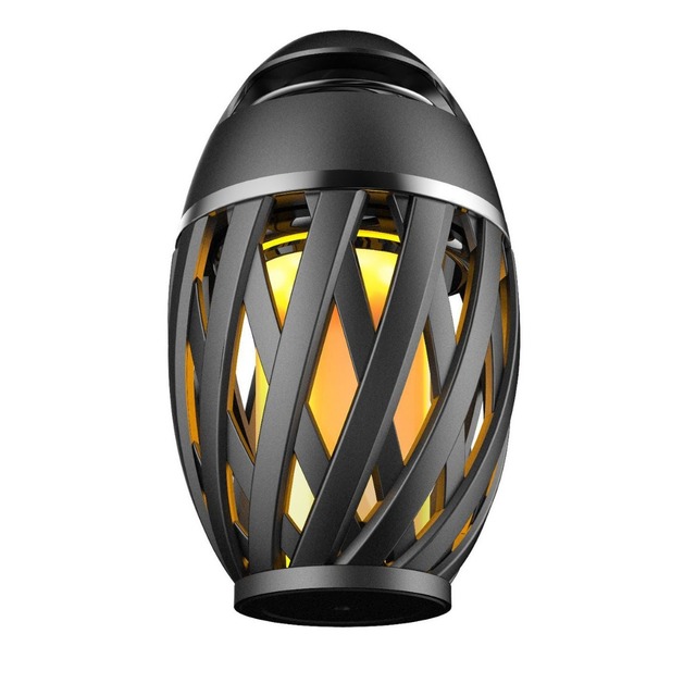 Flame Light Speaker Audio Wholesale Outdoor Home Portable LED Festival Torch Light Wireless Bluet
