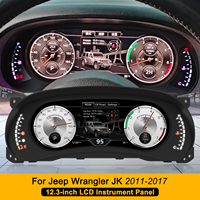 Accessoires intérieurs de voiture NaviHua, système Linux, compteur numérique, compteur de vitesse automatique, cockpit virtuel pour Jeep Wrangler JK 2011-2017