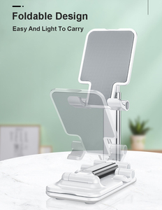 Desktop Aluminum Mobile Phone Holder Foldable <strong>Table</strong> Smartphone Stand <strong>Lazy</strong> Flexible Smartphone Support Holder - Product Image 3