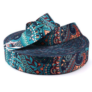 Cinta de Nailon Estampada de 1 Pulgada para Cinturón de Seguridad, Cinta de Poliéster Colorida para <span class=keywords><strong>Collar</strong></span> de Perro, para Comodidad y Estilo de Mascotas - Product Image 6