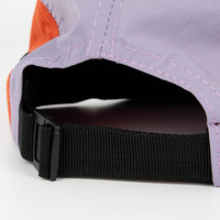 Casquette de camping 5 panneaux en nylon de haute qualité avec logo personnalisé imprimé en sérigraphie, style non structuré, unisexe adulte, printemps automne