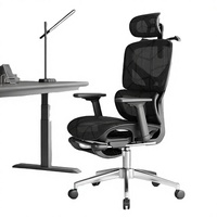 Chaise de bureau ergonomique confortable pour le travail assis, chaise de jeu avec accoudoirs réglables, fournie par le fabricant