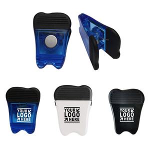 Özel baskılı promosyon diş şeklinde mıknatıslı klips ağır buzdolabı buzdolabı mıknatısı mıknatıslar, güçlü manyetik klipler - Product Image 2