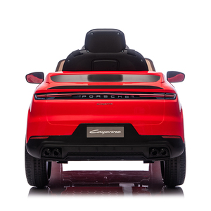 Macchina Elettrica per Bambini <span class=keywords><strong>Porsche</strong></span> <span class=keywords><strong>Cayenne</strong></span> con Licenza Ufficiale, Batteria da 12V, Sedile in Pelle e Telecomando - Product Image 5