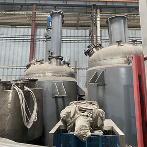 เครื่องปฏิกรณ์ถัง sabun kapasitas 600 L เครื่องทำเครื่องสำอางเครื่องกาวร้อนละลาย - Product Image 6