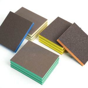 Esponja de Lija Rectangular Multicolor de Alta Eficiencia para Coche, Almohadilla de Espuma Suave Húmeda/Seca de 100x120mm de Alta Dureza, Venta Caliente de Fábrica - Product Image 4