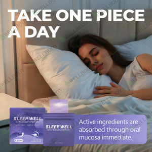 <span class=keywords><strong>Film</strong></span> de dissolution orale de mélatonine WELLBODY OEM pour l'aide au sommeil et la gestion de l'insomnie chez l'adulte-Qualité alimentaire - Product Image 5