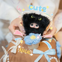 100% Authentique Original Baby Three Mini Animal World Boîte Mystère Authentique de Figurines en Peluche Mignonnes et Tendance, Jouets, Ornements, Cadeaux