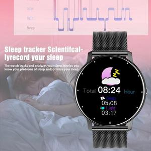 Montre connectée, fréquence cardiaque, pression artérielle, suivi du sommeil, bracelet intelligent Tiktok ZL02D, bracelet en silicone étanche pour toutes les montres connectées - Product Image 3