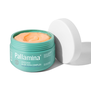 Crema Nutritiva Pallamina, <span class=keywords><strong>Mascarilla</strong></span> Capilar de Queratina con Aguacate y <span class=keywords><strong>Aloe</strong></span> <span class=keywords><strong>Vera</strong></span>, Acondicionamiento Profundo, Reparación y Tratamiento para Suavizar el Cabello <span class=keywords><strong>Rizado</strong></span> - Product Image 6