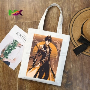 Sac fourre-tout en toile imprimé anime Genshin Impact Xiao <span class=keywords><strong>Hu</strong></span> <span class=keywords><strong>Tao</strong></span> style Harajuku pour le shopping AliExpress - Product Image 6