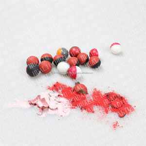 Bolas de pintura coloridas concha de cera sólida PLA calibre 68 043 biodegradable de fábrica al por mayor - Product Image 6