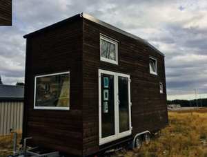 Casa Mobile Modulare Prefabbricata in Legno Tiny Home Roulotte Camper Caravan su Ruote in Vendita - Product Image 1