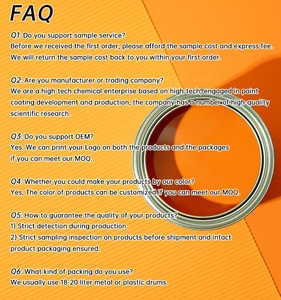 Fournisseur de revêtement de mur intérieur Beau tableau de couleurs décoratif de peinture de <span class=keywords><strong>maison</strong></span> de mur intérieur semi-brillant en latex pour la construction de blocs - Product Image 6