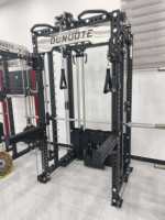 Máquina Smith Power Rack, Máquina Smith Mr. Monster, Entrenador Funcional, Máquina Smith con Doble Cable Crossover, Máquina Smith Personalizable