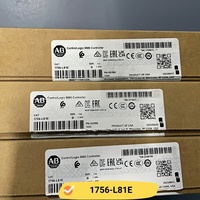 Módulo CPU PLC 1756 L81E 220V, Tarjeta Controladora de Automatización Industrial con Enlace E/S y Procesamiento Central para Programación PLC