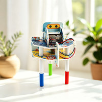 Robot de bricolage en carton pour enfants, jouet éducatif STEM transfrontalier très populaire, idéal pour les 0-3 mois