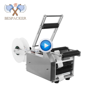 Bespacker MT-50 Bán Tự Động Cuộn Nhỏ Tin Lon Ghi Nhãn Dán Nhãn Máy Cho Chai Tròn Ống - Product Image 1