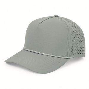 Gorra Personalizada de Fábrica con Perforación Láser, Gorra de 5 Paneles con Cuerda, Protección Contra el Agua, Gorra de Golf Impermeable con Cuerda - Product Image 3