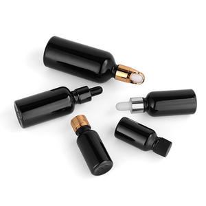 Botol Pipet Tetes Kaca Hitam Matte 10ml 15ml 30ml 50ml 100ml untuk Minyak Atsiri dan Kosmetik - Product Image 5