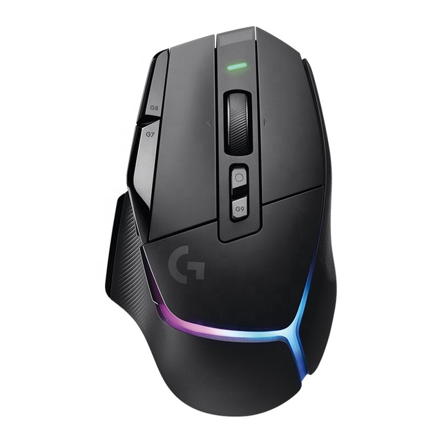 For Logitech G502 X Plus Optical Gaming Mouse Wireless 13 Programmable Controls Hero 25K Sensor USB Interface Right Hand