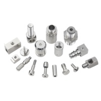 Pièces tournées en acier inoxydable usinées CNC de haute précision, vente chaude, MOQ 1000 pièces, fabrication sur mesure de tôlerie usinée