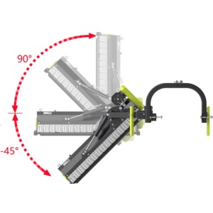 Tondeuse à fléaux AWON SFM140 30-50HP pour mini-excavatrices, tondeuse à disques latéraux pour vignobles - Product Image 5
