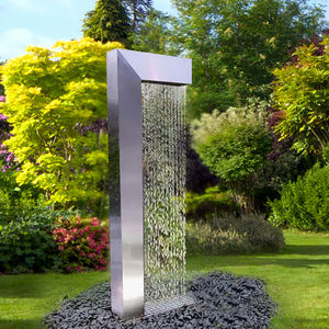 Le rideau <span class=keywords><strong>d</strong></span>'<span class=keywords><strong>eau</strong></span> <span class=keywords><strong>de</strong></span> <span class=keywords><strong>pluie</strong></span> en forme <span class=keywords><strong>de</strong></span> rectangle <span class=keywords><strong>de</strong></span> fontaine <span class=keywords><strong>de</strong></span> cascade <span class=keywords><strong>d</strong></span>'intérieur extérieur comporte une belle cascade pour les espaces intérieurs <span class=keywords><strong>de</strong></span> jardins - Product Image 1