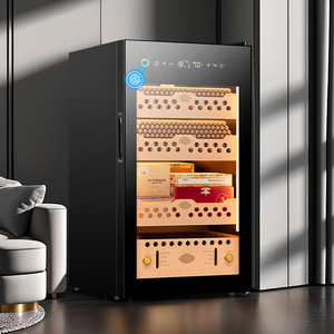 Sang trọng không đổi nhiệt độ xì gà tủ gỗ tuyết tùng xì gà humidors tủ điện tử xì gà tủ với dịch vụ tùy chỉnh - Product Image 1