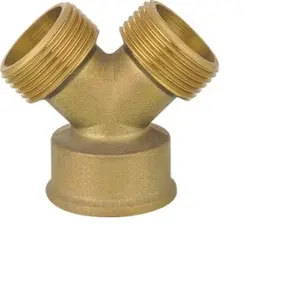 Nước TAP Adapter nước Hose Splitter nam chủ đề Brass Bronze Đồng phụ kiện