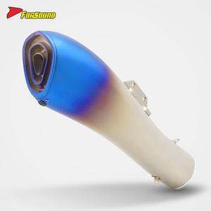 RS para Dolphin Style Z400 Z900 GSX CB R3 <span class=keywords><strong>Sprint</strong></span> 300 Benelli CF <span class=keywords><strong>Moto</strong></span> tubo de escape de motocicleta modificado de acero inoxidable - Product Image 2