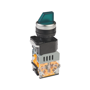 Interrupteur à bouton-poussoir LED lumineux à 2 positions de haute qualité, 22 mm, à verrouillage, indice de protection IP65, AC 220V, durée de vie de <span class=keywords><strong>100</strong></span> 000 cycles - Product Image 1