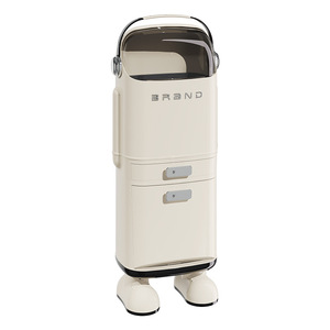 Creative Kitchen Tall Trash Can Rectangular Wheeled Large Capacity Indoor Use - Product Image 5
