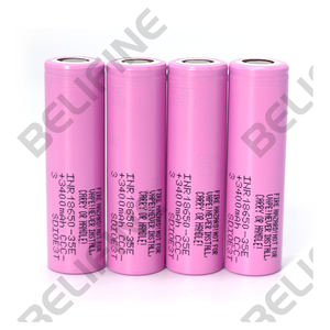 18650バッテリー 3500mAh Inr 18650 35E 3.7V 充電式リチウムイオン電池 18650バッテリー 3500mAh 懐中電灯用強力フラッシュライト - Product Image 1
