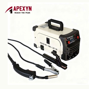 APEXYN 2026 Nuevas Soldadoras MIG MIG-140C 110V/220V Sin Gas/MMA/TIG con Control Sinérgico 3 en 1, Máquina de <span class=keywords><strong>Soldar</strong></span> con Hilo Tubular MIG - Product Image 1