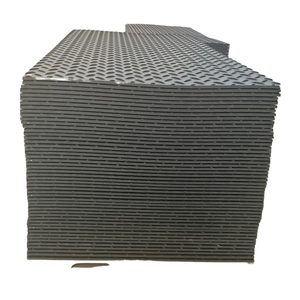 Tapis de route de voie de Construction robuste temporaire Standard supérieure 4x8 tapis de Protection au sol HDPE pour l'aménagement paysager - Product Image 1