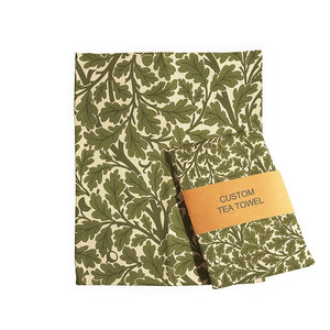 Hoshom In Ấn Bán Buôn Số Lượng Lớn 100% Cotton Màn Hình In Giáng Sinh Vải Linen Waffle Sourdough Tùy Chỉnh Khăn Trà - Product Image 6