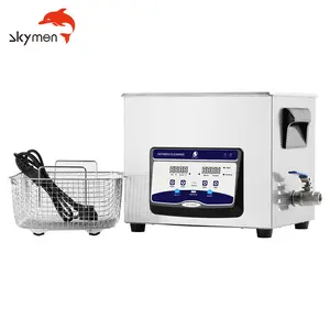 Skymen 10l digital fuel portable ultrasonic cleaning bath bike chain circuit cleaner generator bath for tools