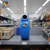 Meilleures ventes en magasin 6 In. Dia. Tuyau plat robuste bleu de 100 pieds (30,48 m) à 6 barres avec connecteurs