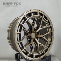 GRAYFOX Jantes en aluminium personnalisées bronze 18 19 20 21 pouces 5x112 5x120 5x114.3 Jantes forgées pour BMW X5 M Audi AMG Porsche Model 3