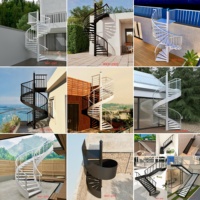 Escalier à plateaux sur mesure, escalier de jardin, escalier duplex, escalier en granit, prix des escaliers, escalier extérieur, ensemble d'escaliers préfabriqués