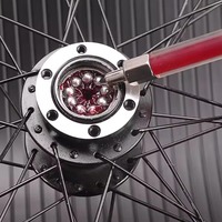 Pistolet à graisse en alliage d'aluminium pour VTT, injecteur de lubrifiant pour roulements, outil d'entretien de vélo pour moyeu et boîtier de pédalier
