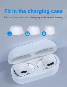 4 paires d'embouts d'oreille en silicone <span class=keywords><strong>de</strong></span> remplacement pour écouteurs à réduction <span class=keywords><strong>de</strong></span> <span class=keywords><strong>bruit</strong></span> professionnelle, fabriqués en Chine et en GUA, unisexe - Product Image 6