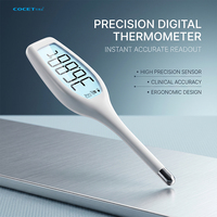 Termometer Oral medis elektronik pintar, termometer ketiak rumah tangga Digital tahan air